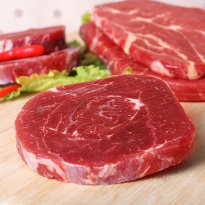 澳洲原切西冷牛排新鮮黑椒兒童套餐牛肉